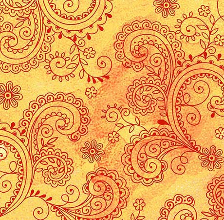108" Quilt Back - Quilting Treasures - Avalon 108 - Gold - 26312-S