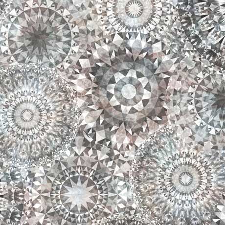 Quilting Treasures: Jewelscape - Ombre - Charcoal - 28979-K