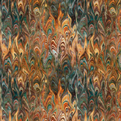 108" Quilt Back - Quilting Treasures - Eye of the Tiger - Marble - Brown - 30480-XWIDE