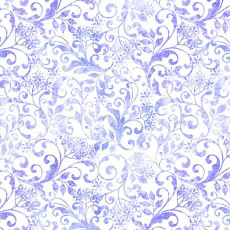 Quilting Treasures: Aurora - Leaf Scroll - 30594-Z