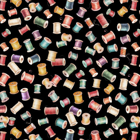 Quilting Treasures: In Stitches - Bobbins - 30660-J