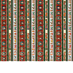 Quilting Treasures: Santa's Workshop - Merry Christmas Stripe - 31073-X - ©Morris Creative Group