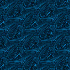 Quilting Treasures: - Virtuoso - Marble 31429-N - Navy - Ocllo Mason