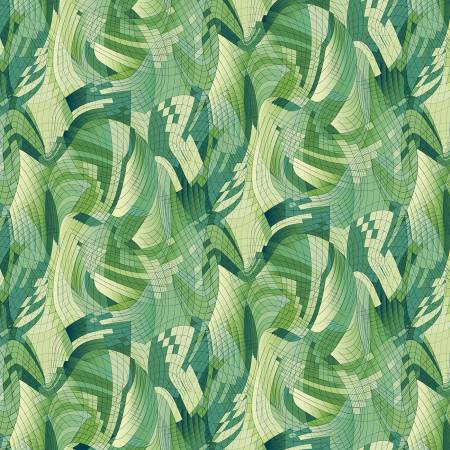 108" Quilt Back - P&B Textiles - Matrix - MATR-4830-G