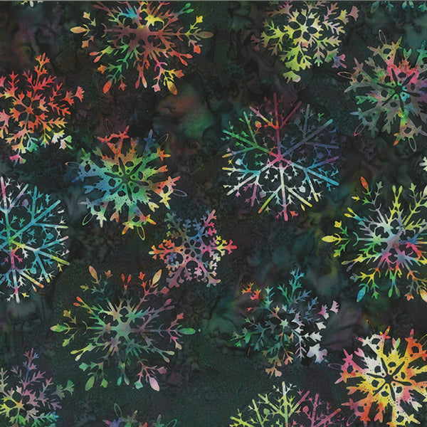 Batiks - Hoffman: Bali Batiks - Snowflake Celestials - Q2159-549