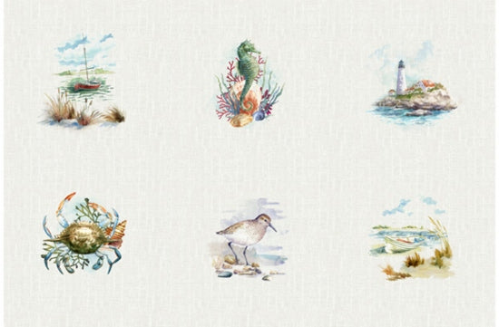 Hoffman: Shorline Stories - Seaside - S4803-20 - Panel
