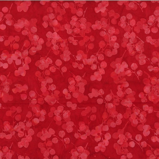 Hoffman: Bali Batik - Homestead - Eucalypyus - Red - V2531-5