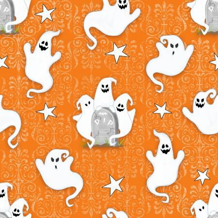 Henry Glass: Ghostly Glow Town - 1673G-33 - Shelly Comiskey