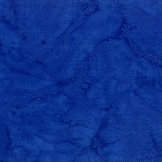 Batiks - Hoffman: 1895 Watercolors - Cobalt - 1895-17