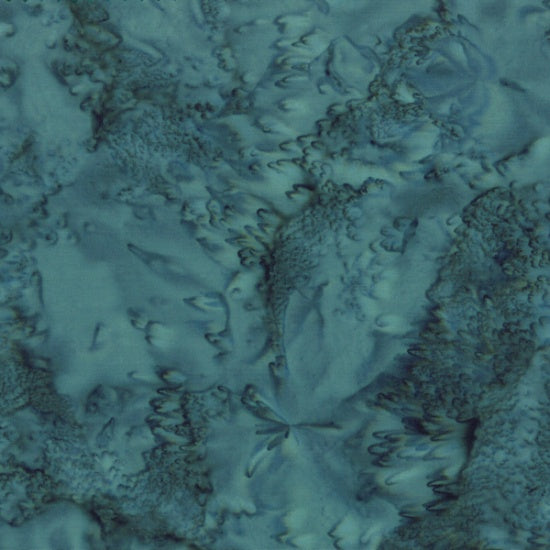 Batiks - Hoffman: 1895 Watercolors - Teal - 1895-21