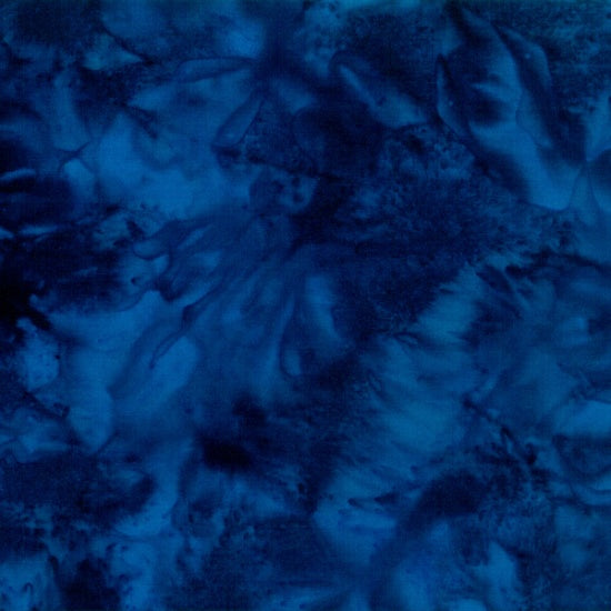Batiks - Hoffman:  1895 Watercolors - Sapphire - 1895-230