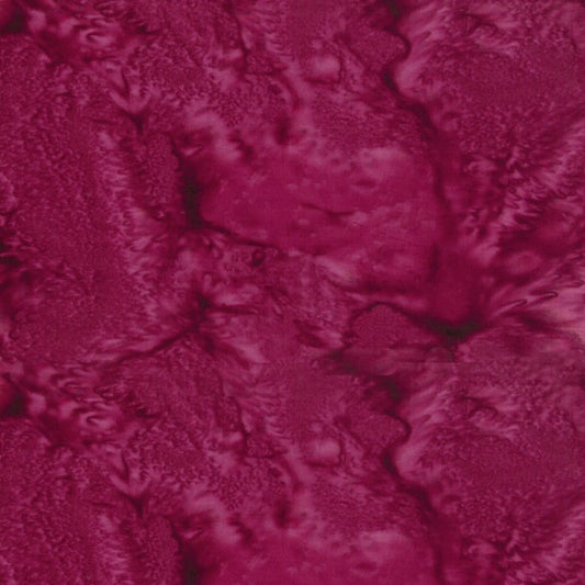 Batiks - Hoffman: 1895 Watercolors - Burgundy - 1895-38