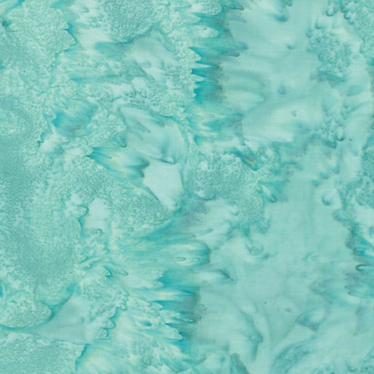 Batiks - Hoffman: 1895 Watercolors - Aqua - 1895-41