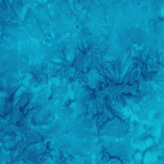 Hoffman: Batiks - 1895 Watercolors - Turquoise - 1895-61