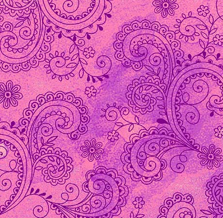 108" Quilt Back - Quilting Treasures - Avalon 108 - Pink - 26312-P