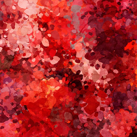 108" Quilt Back - Quilting Treasures - Origins Wide - Origins Red - 27151-R
