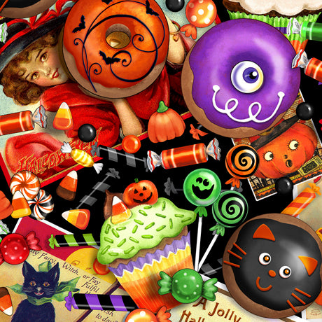 Quilting Treasures: Tricks & Treats - Halloween Treats - 28343-X