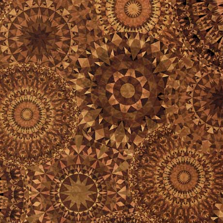 Quilting Treasures: Jewelscape - Ombre - Brown - 28979-A