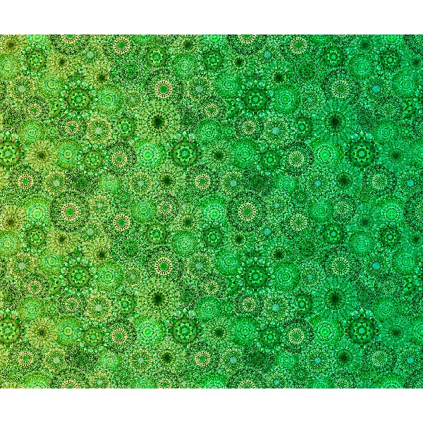 Quilting Treasures: Jewelscape - Ombre - Green - 28979-G