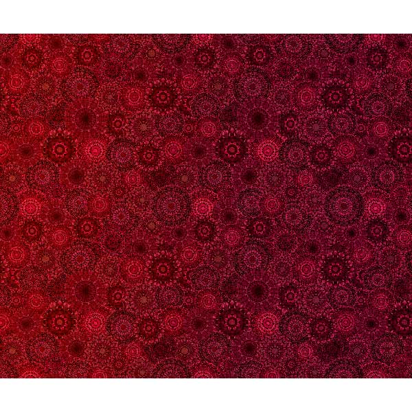 Quilting Treasures: Jewelscape - Ombre - Red - 28979-M