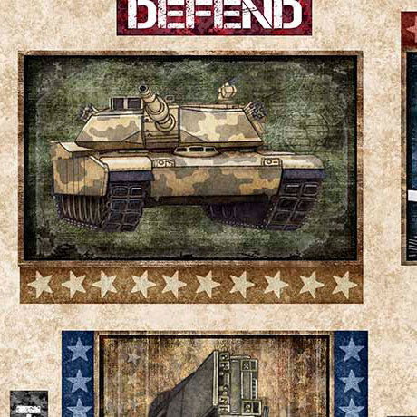 Quilting Treasures: Patriot - Marines Patch - 30935-A