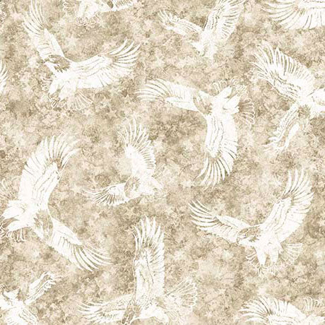 Quilting Treasures: Patriot - Eagle Tonal - 30940-A