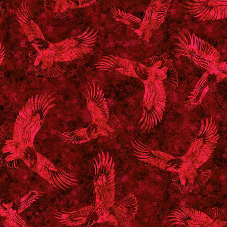 Quilting Treasures: Patriot - Eagle Tonal - 30940-R