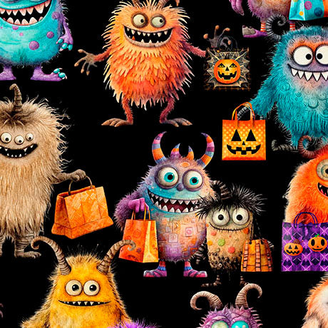 Quilting Treasures: - Gotta Have It - Monster Mash - 31186-J - ©Morris Creative Group