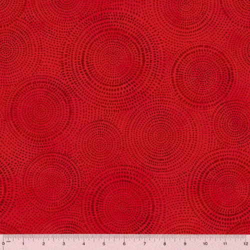 108" Quilt Back - Windham - Radience - 53728W-7 - Red