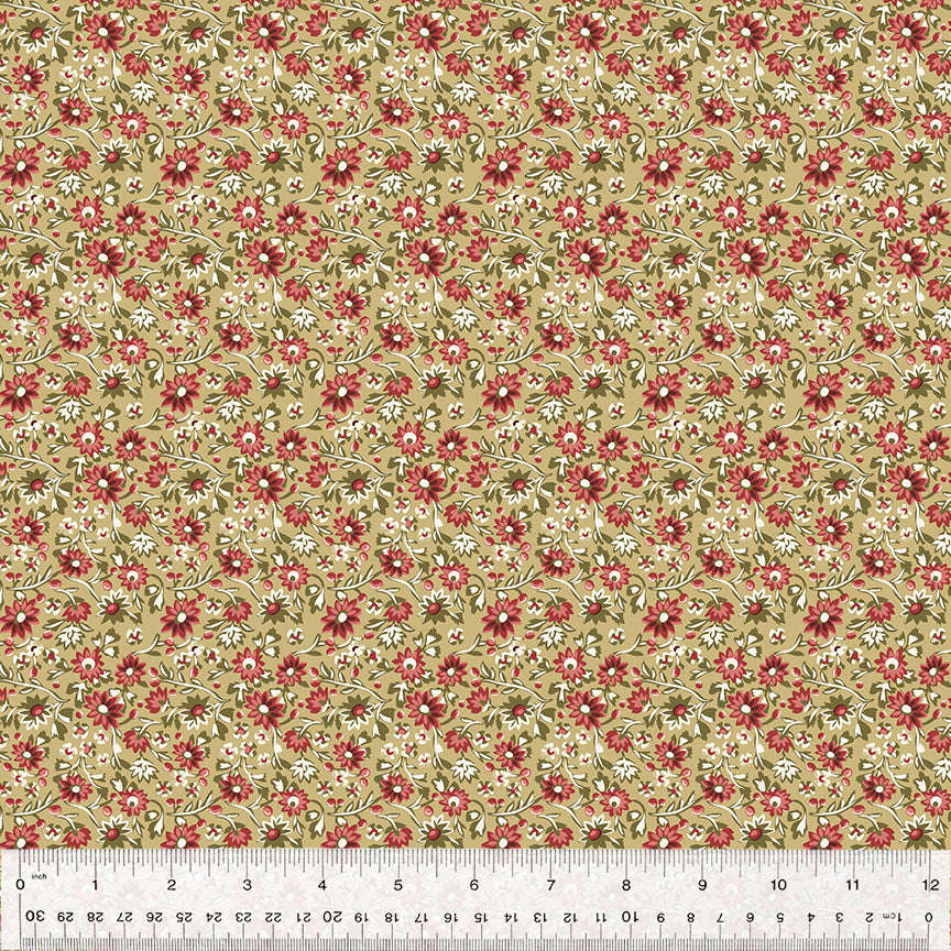 Windham: Elliot - Garden Burst - Sand - 53789-2