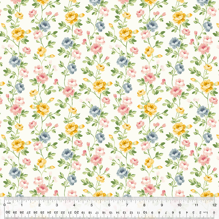 Windham: Laurel - Spring Flow - Linen Color - 53834-1