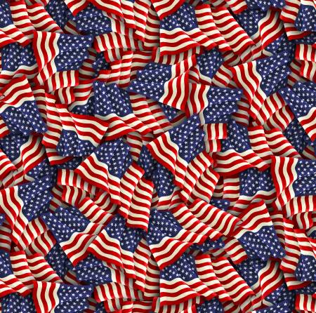 Elizabeth Studio: Military Stars and Stripes - 637E-MLT