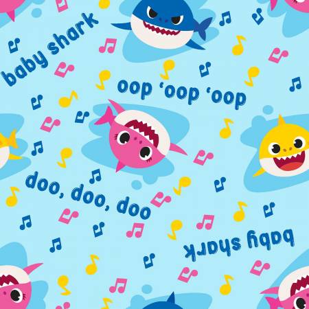 Springs Creative - Baby Sharks - Music Toss - 73757 -  Nickelodeon Collection