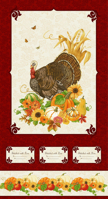 Henry Glass: Turkey Talk - Turkey Panel - 745P-83