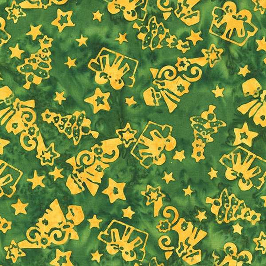 Batiks - Anthology: Holiday Gifts - Green - 91500-6
