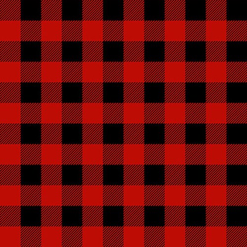 Henry Glass:  Black and Red Buffalo Check - 9270-9
