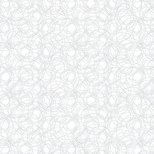 Henry Glass: QuiltersflourII - Scribbles - 9433-01W
