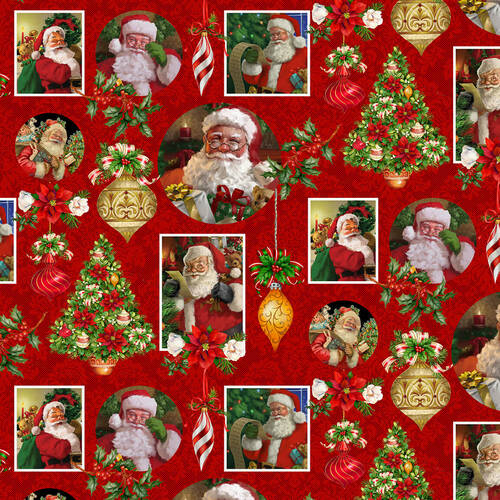Henry Glass: Christmas Legend - Santa Collage  - 9522-88