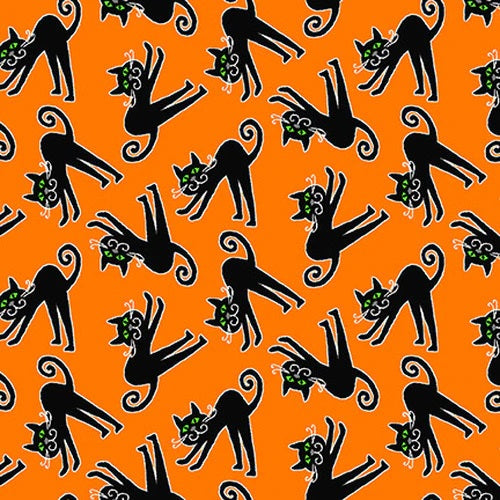 Henry Glass: Here We Glow - Tossed Cats - 9539G-39 - Glow In The Dark