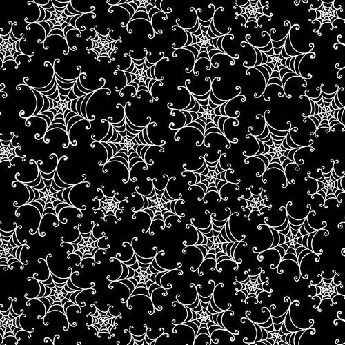 Henry Glass: Here We Glow - Tossed Spiderwebs - 9542G-90- Glow In The Dark
