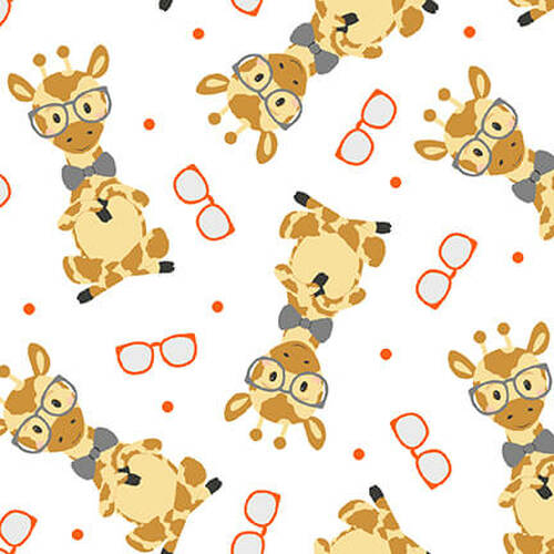 Henry Glass: Wild and Free - Tossed Giraffes - 9564-33