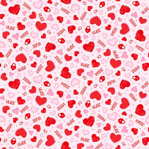 Henry Glass: Gnomie Love - Tossed Hearts and Words - 9783-22