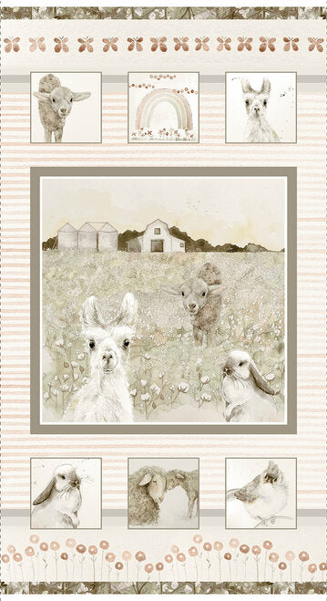 Henry Glass: You Are Loved - Farm Panel - 9814P-23