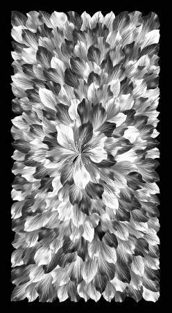 Benartex: Midnight Paradise - Leaves - Panel - 9880PB-12