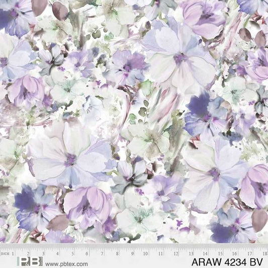 108" Quilt Back - P&B Textiles - Arabesque - ARAW-4234-BV