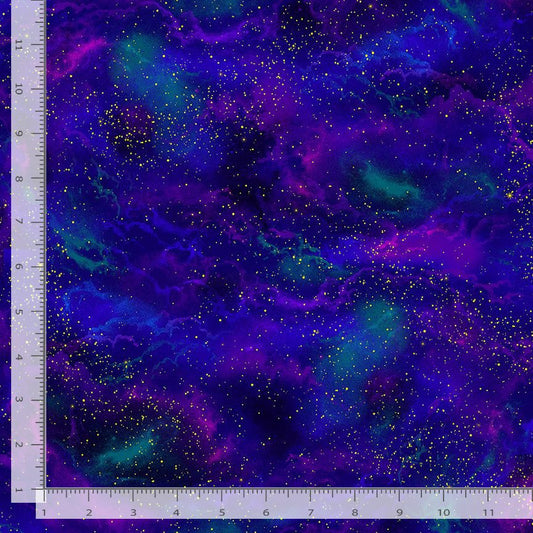 Timeless Treasures: Cosmos - Galaxy Cosmic Sky - CM2548