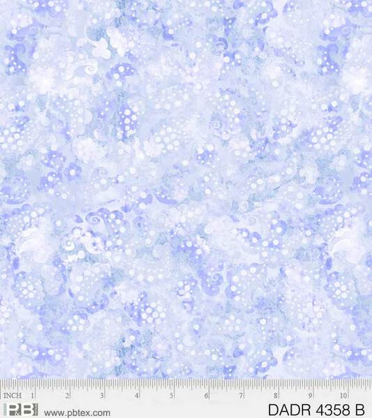 108" Quilt Back - P&B Textiles - Day Dreams - Blue - DADR-4358-B