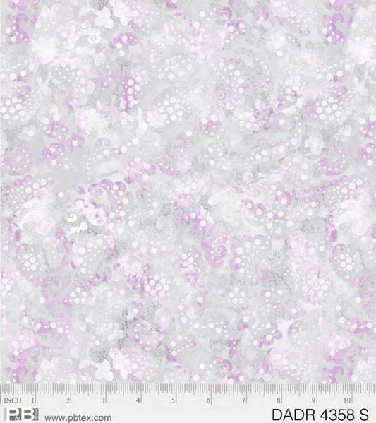 108" Quilt Back - P&B Textiles - Day Dreams - Grey - DADR-4358-S