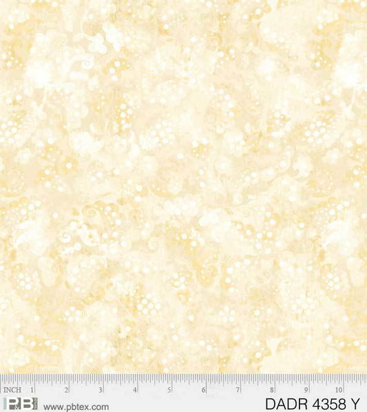 108" Quilt Back - P&B Textiles - Day Dreams - Yellow - DADR-4358-Y