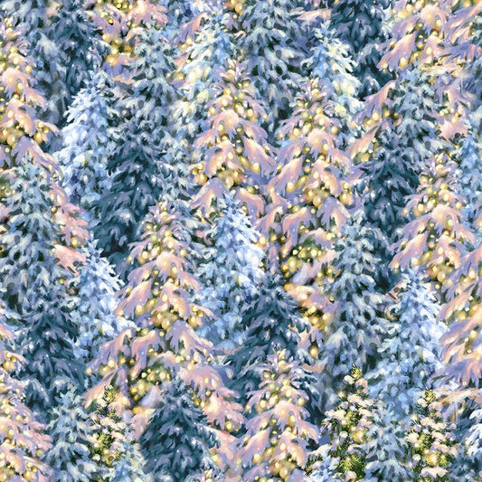 Timeless Treasures: Christmas Eve - Evergreens with Christmas Lights - CD3374  - Dona Gelsinger